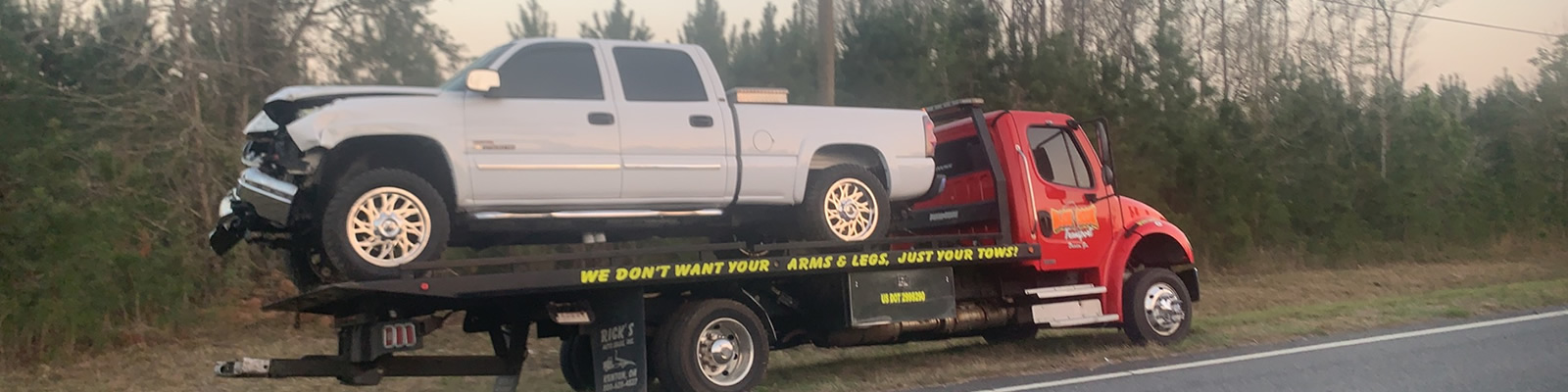 Accident Recovery Service in Darien GA